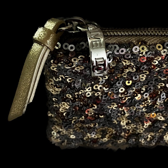 Loft Gold Beaded Sequin Envelope Purse - OS - Picture 2 of 11